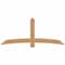 Ekena Millwork Bellingham Timber Gable Bracket, Western Red Cedar, 84"W x 35"H x 3 1/2"D x 5 1/2"F, 10/12 Pitch GBW084X35X0406BEL00SWR - alternate 1